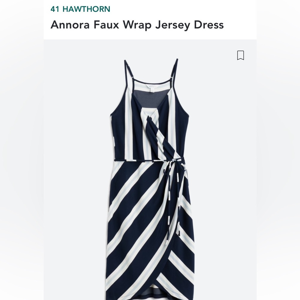 41 Hawthorn Annora Faux Wrap Knit Dress
